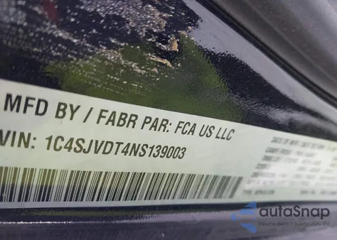 2022 Jeep Wagoneer Series Iii from USA, damaged, VIN 1C4SJVDT4NS139003